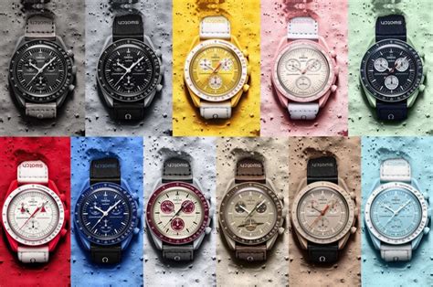 omega moonswatch collection.